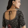Black Kanjivaram Tissue Saree With Embroidered Blouse