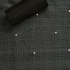 Black Tussar Printed Unstitched Suit With Dupatta and Bottom Fabric