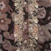 Black Organza Unstitched Suit