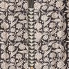 Classic Black Cotton Unstitched Suit