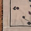Classic Black And White Cotton Printed Unstitched Suit With Dupatta