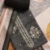 Black Cotton Printed Unstitched Suit