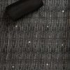 Black Cotton Printed Unstitched Suit