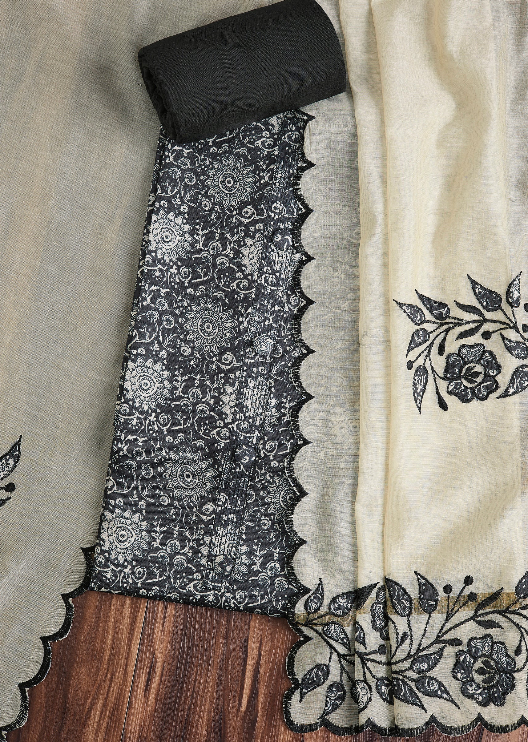 3570-classic-black-cotton-printed-unstitched-suit-set-1.jpg Classic Black Cotton Printed Unstitched Suit Set