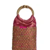 Pink Brocade Handbag