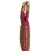 Pink Brocade Handbag