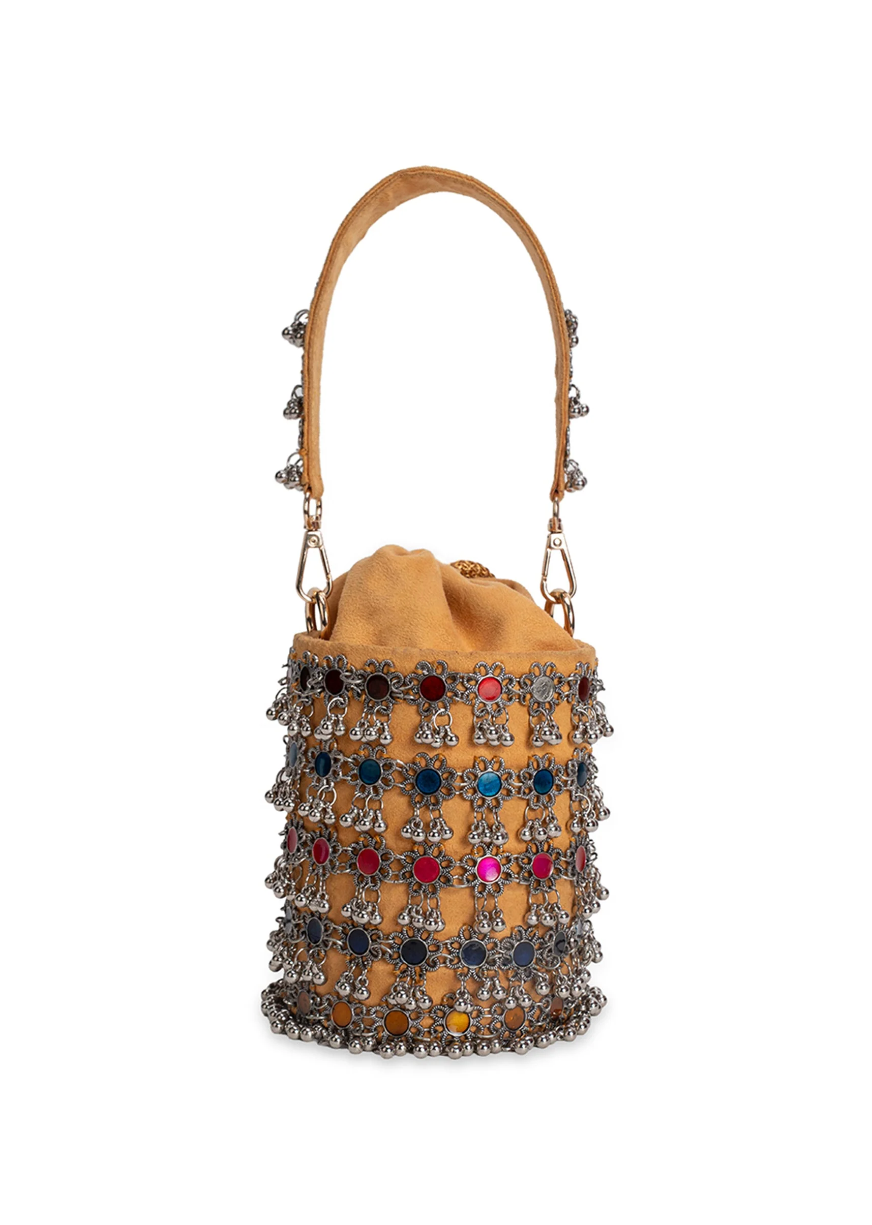 Multi Velvet Potli Bag