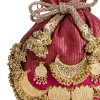 Pink Cotton Potli Bag