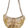 Festive Gold Embellished Handbag