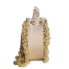 Festive Gold Embellished Handbag