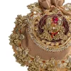 Gold Brocade Embellished Potli