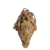 Gold Brocade Embellished Potli
