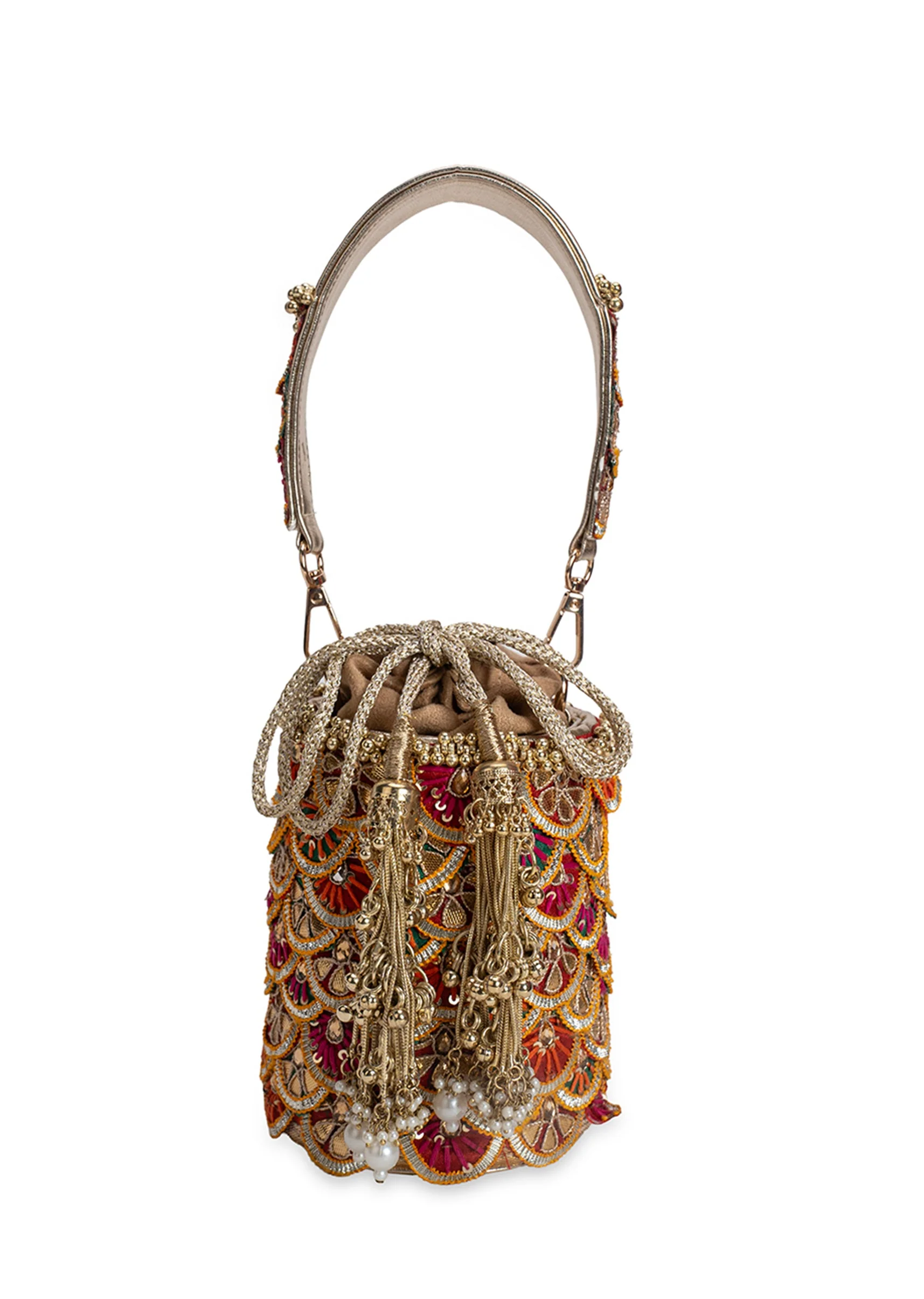 Multi Embellished Potli Bag