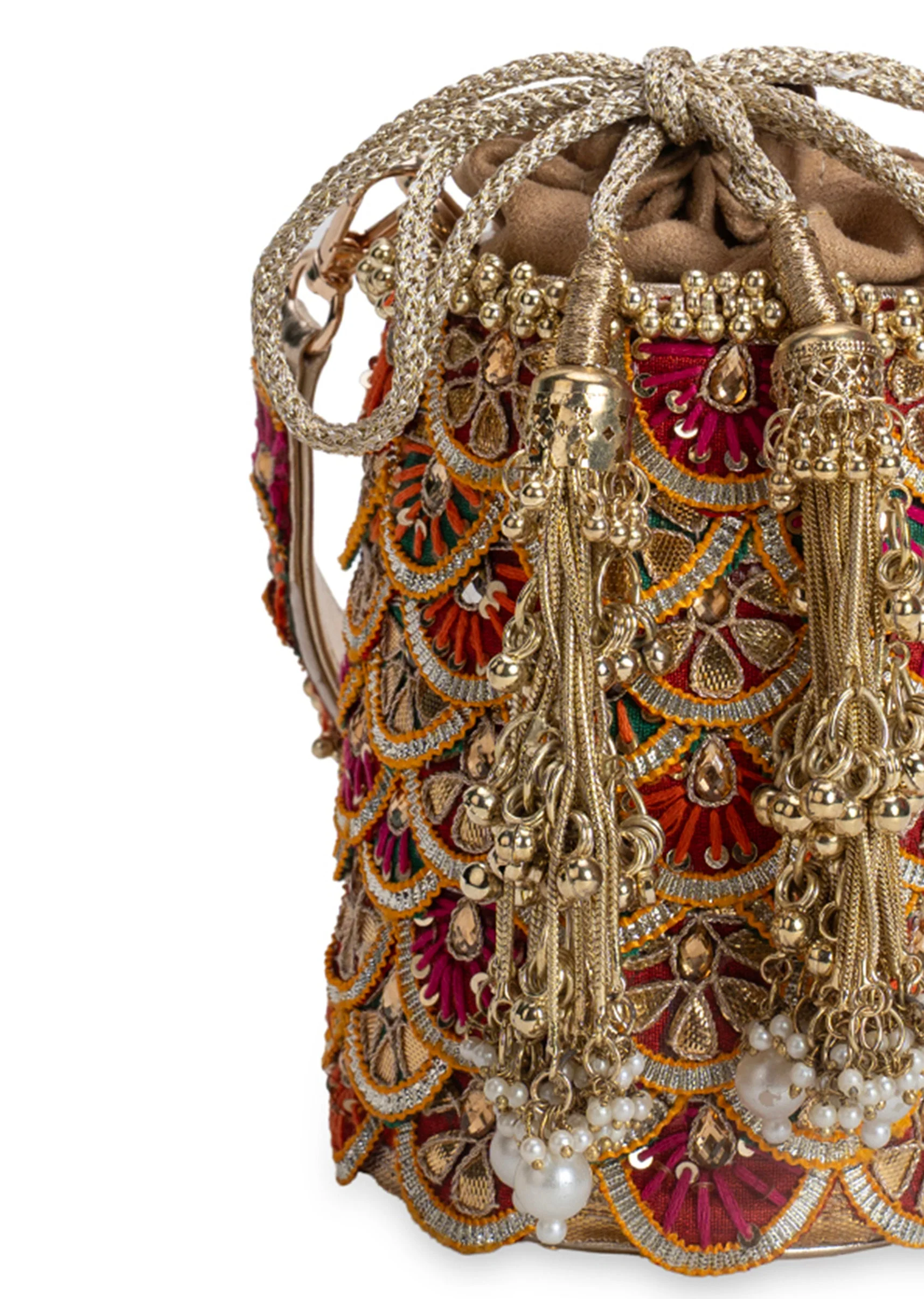 Multi Embellished Potli Bag