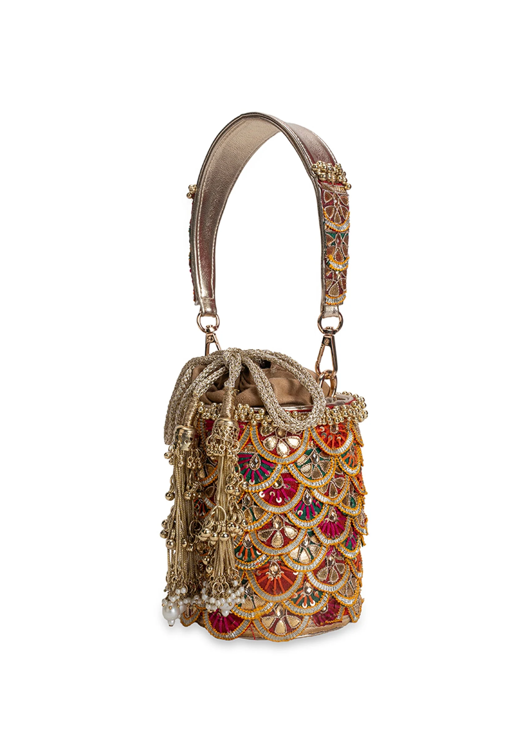 Multi Embellished Potli Bag