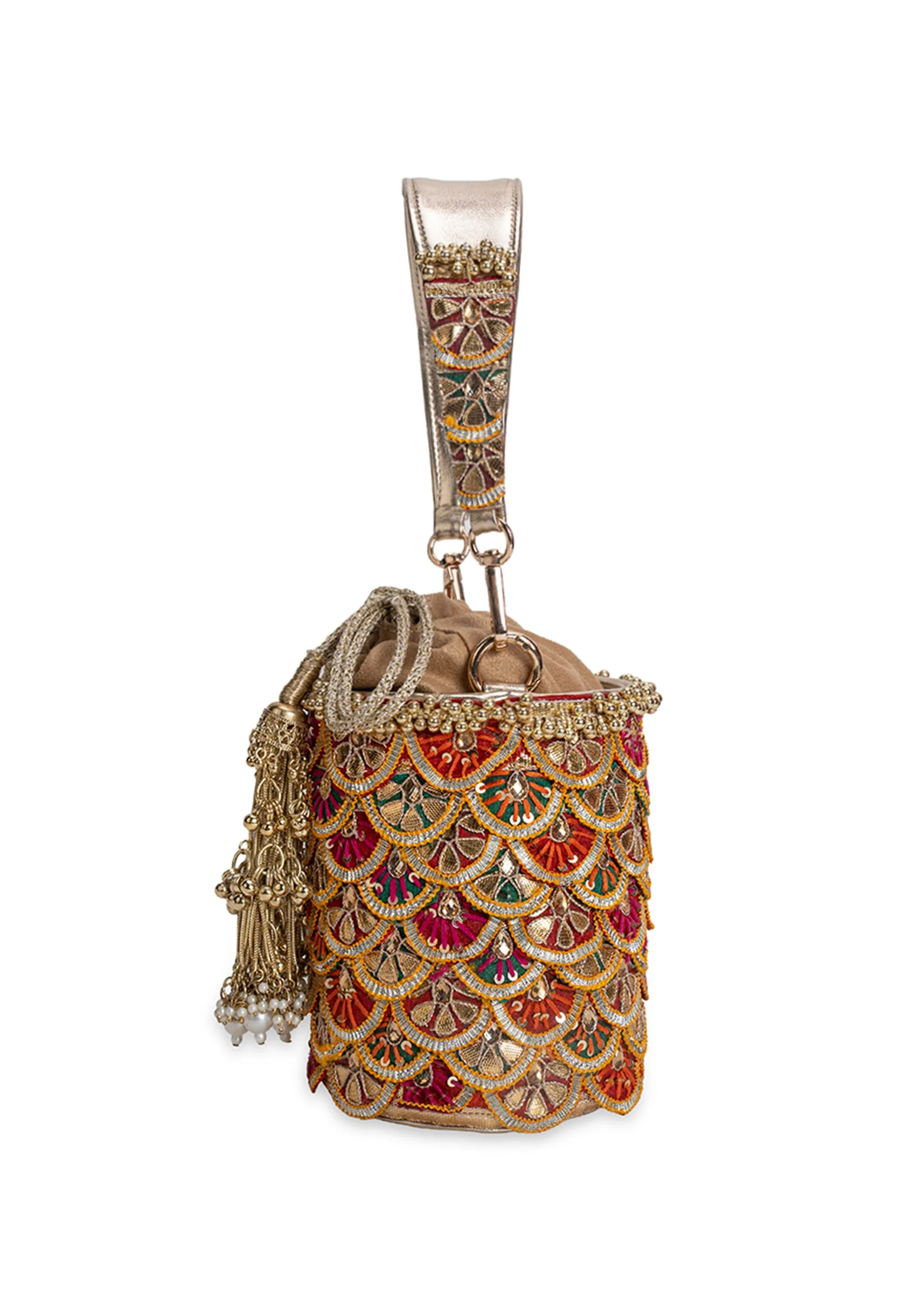 Multi Embellished Potli Bag
