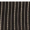 Black Georgette Parsi Gara Saree With Unstitched Blouse