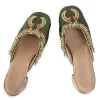 Multicolour Embroidered Wedges