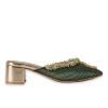 Multicolour Embroidered Wedges