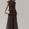 3959-black-organza-peplum-palazzo-set-4.webp Black Organza Peplum Palazzo Set