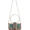 Silver Embellished Clutch