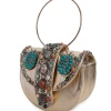 Silver Embellished Clutch