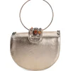 Silver Embellished Clutch