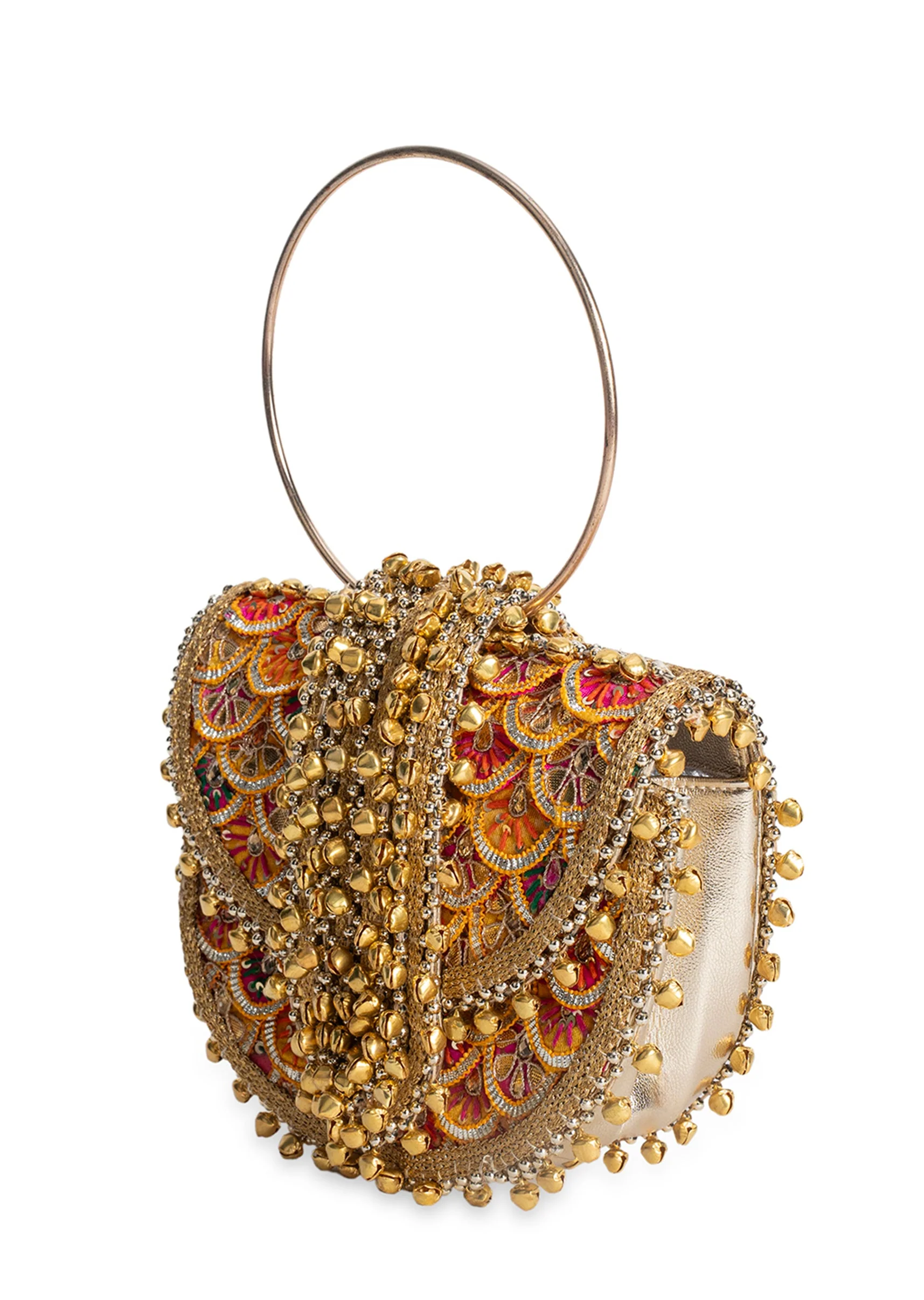 Multi Brocade Embellished Handbag