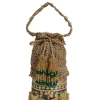 Green Zari Potli Bag