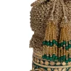 Green Zari Potli Bag