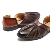 Brown Festive Loafer Faux Leather