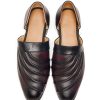 Wine Hued Festive Loafer Faux Leather