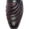 Wine Hued Festive Loafer Faux Leather