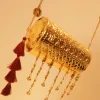 Antique Gold Coin And Ghungroo Sling Bag