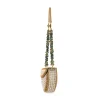 Gold Pearl Embellished Metal Bag