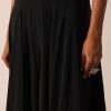 Black Bead Embellished Blouse And Palazzo Set