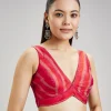 4348-red-tussar-silk-ikat-blouse-1.webp Red Tussar Silk Ikat Blouse