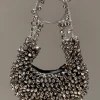 Silver Ghungroo Embellished Potli Bag