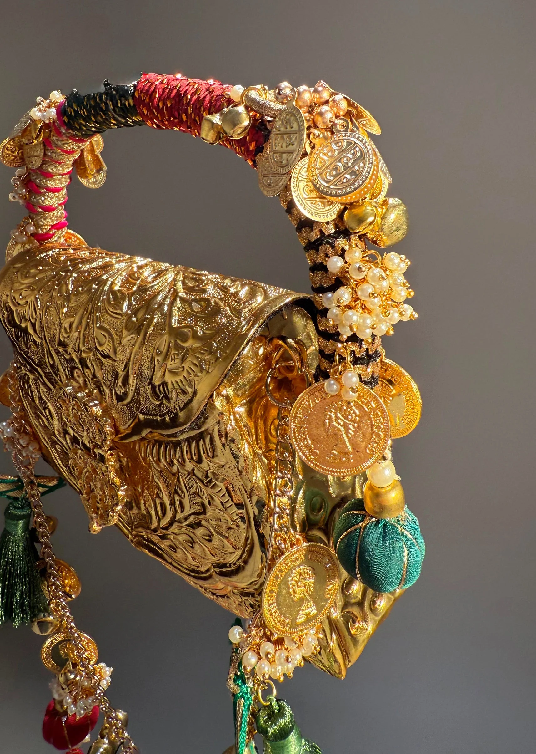Regal Gold Handcrafted Potli Bag