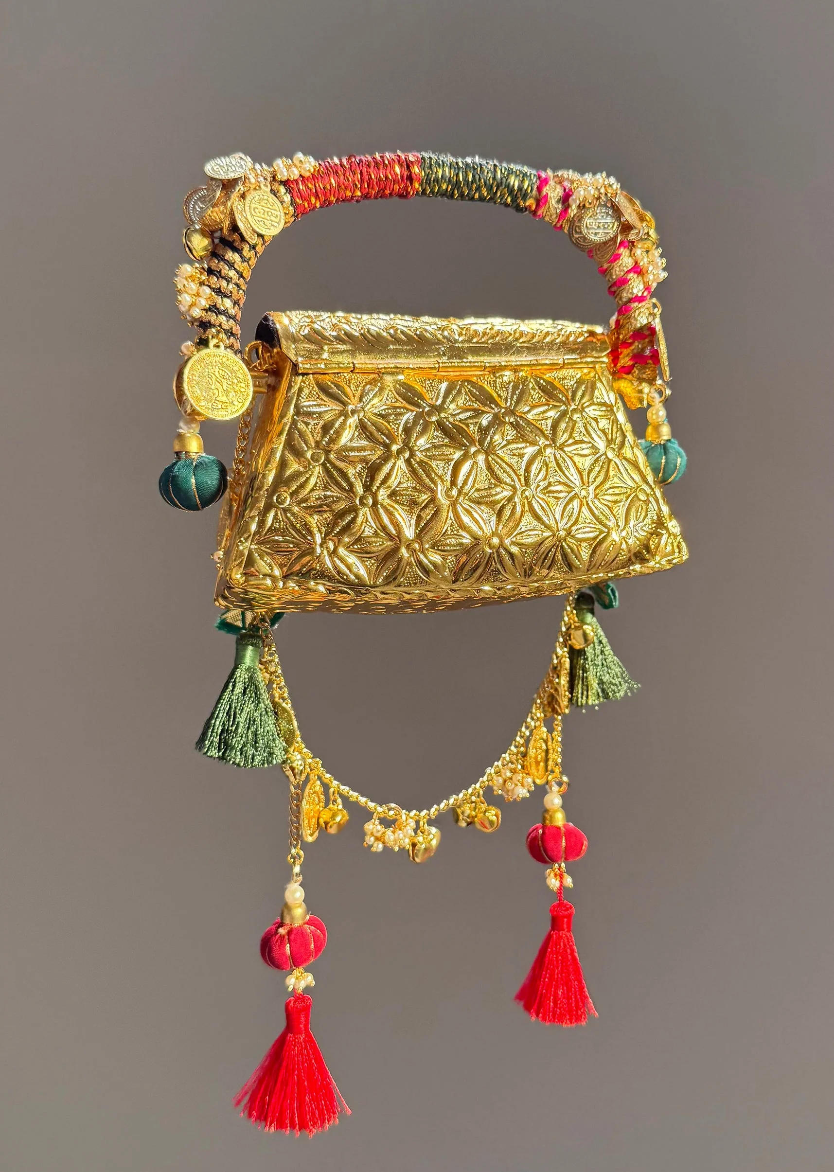 Regal Gold Handcrafted Potli Bag
