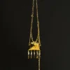 Gold Filigree Waist Chain