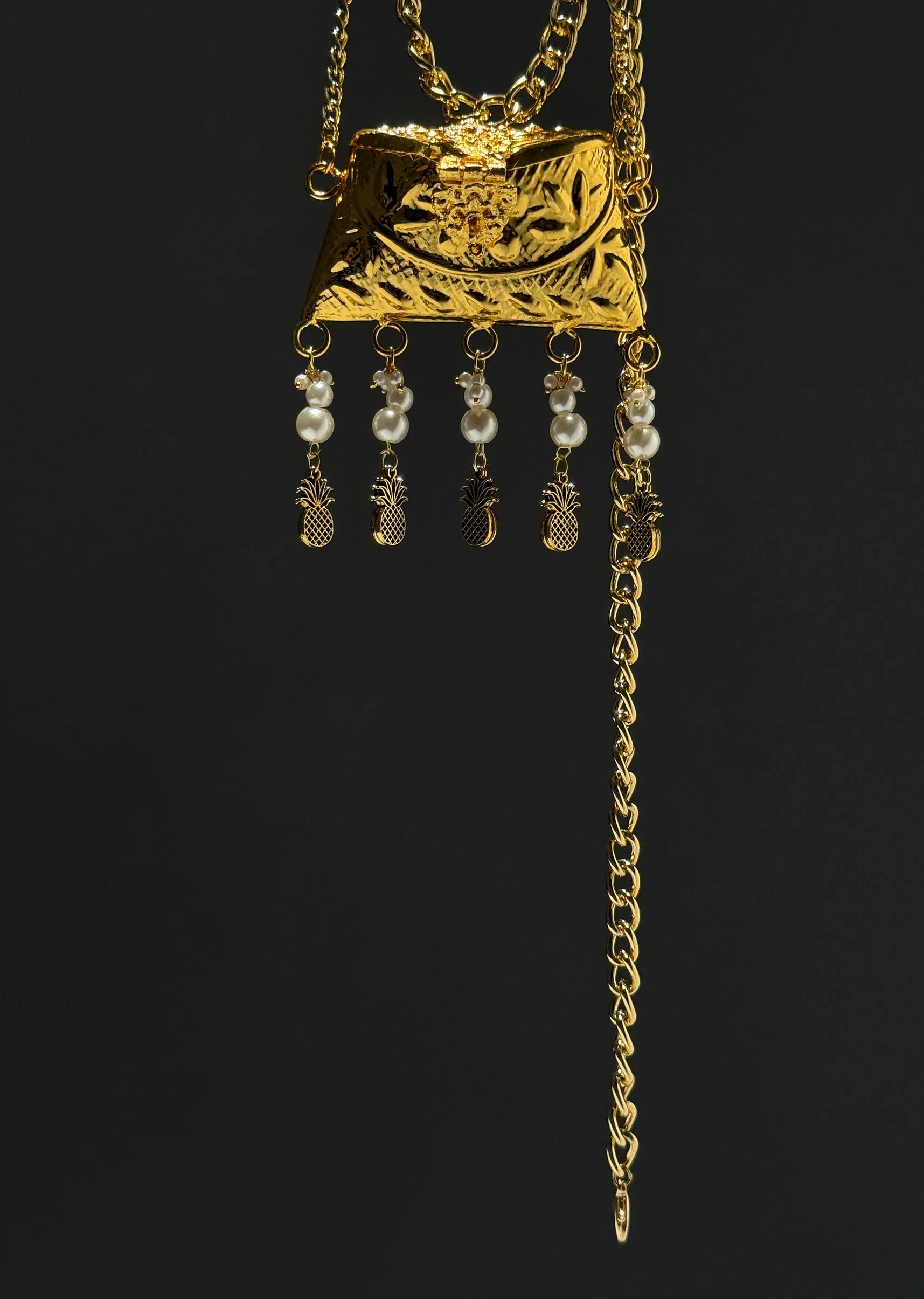 Gold Filigree Waist Chain