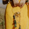 Gold Layered Coin Chain Potli Bag