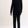 Navy Blue Intricate Embroidered Tuxedo
