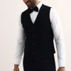Navy Blue Intricate Embroidered Tuxedo