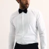 Navy Blue Intricate Embroidered Tuxedo
