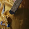 Blue Banarasi Brocade Sling Bag