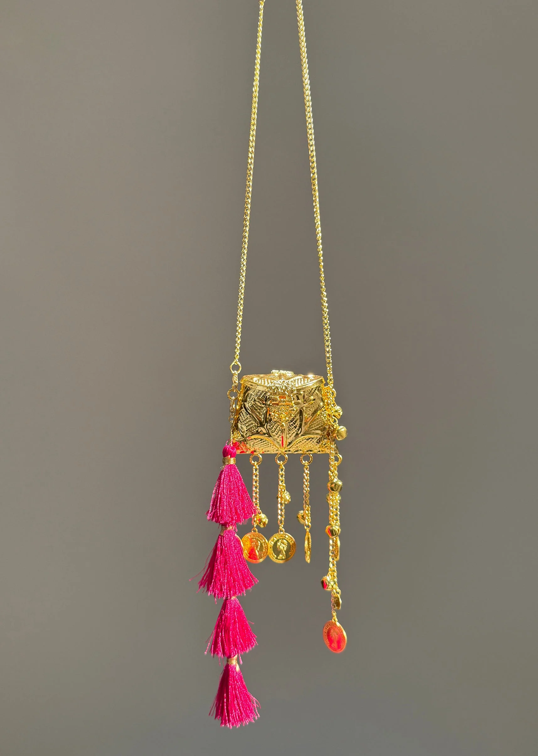 Mini Gold Potli Sling Bag