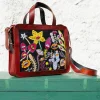 Handcraft hand embroidered leather bags