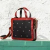 Handcraft hand embroidered leather bags